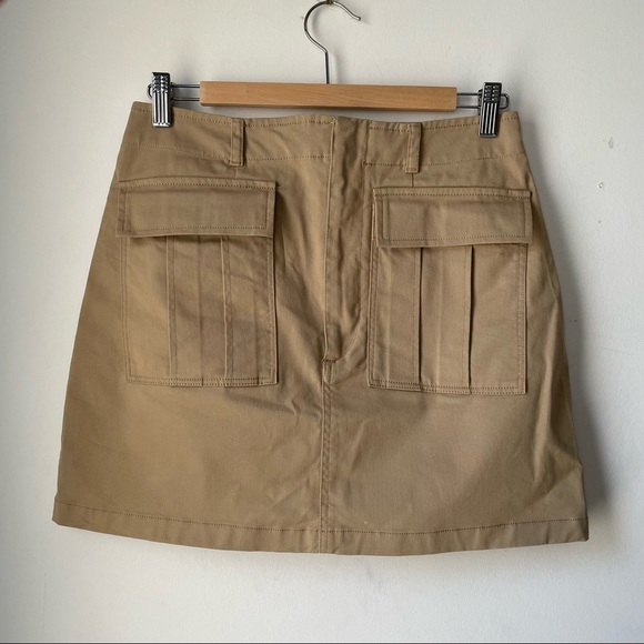 Zara Dresses & Skirts - *sold depop* Zara beige utility mini skirt M